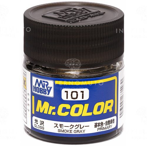 C-101 Gunze Lacquer smalto SMOKE GRAY/GRIGIO FUMO | LUCIDO | PRIMARIO | 10ml colore modellismo
