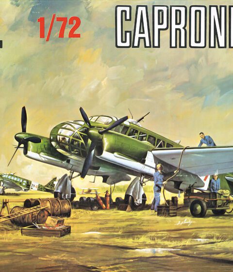 Caproni Ca. 313/314 Vintage Special Anniversary Edition scala 1:72 ITALERI 0106