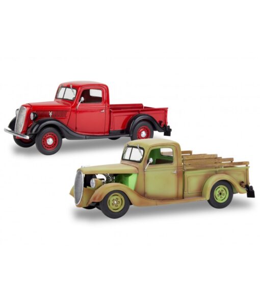 1937 Ford Pickup with Surfboard 2N1 scala 1:25 Monogram 14516 - immagine 2