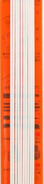 Tamiya 70132 Listelli rotondi 2 mm (10 pz) lunghezza mm 400