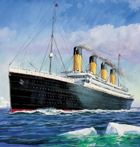 RMS Titanic scala 1:700 ZVEZDA 9059