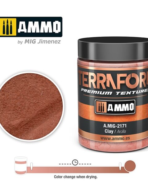 AMIG2171 Pasta Acrilica TERRAFORM Clay - 100ml AMMO MIG
