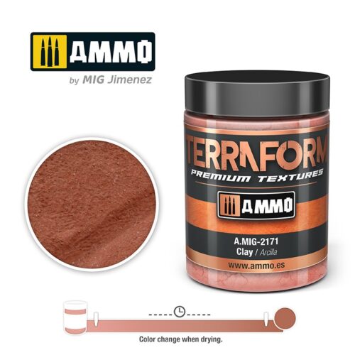 AMIG2171 Pasta Acrilica TERRAFORM Clay – 100ml AMMO MIG