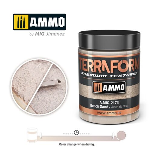 AMIG2173 Pasta Acrilica TERRAFORM Beach Sand – 100ml AMMO MIG