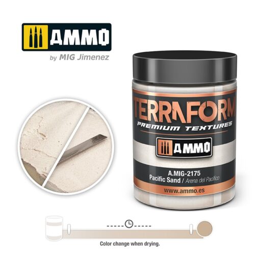 AMIG2175 Pasta Acrilica TERRAFORM Pacific Sand – 100ml AMMO MIG