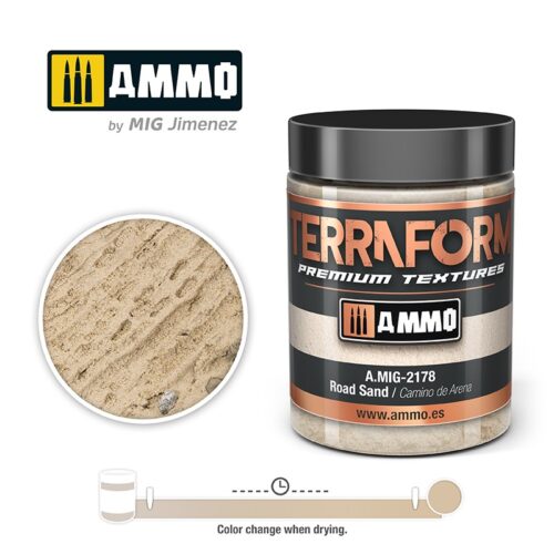 AMIG2178 Pasta Acrilica TERRAFORM Road Sand – 100ml AMMO MIG