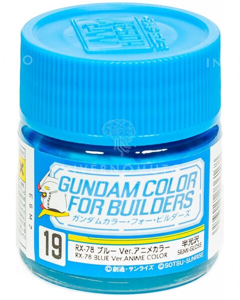UG-19 RX-78 BLUE VER. vernice smalto Gundam color Lacquer Gunze Mister Color 10ml