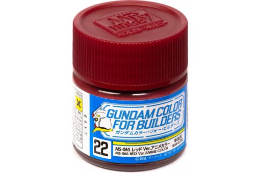 UG-22 MS-06S RED VER. vernice smalto Gundam color Lacquer Gunze Mister Color 10ml