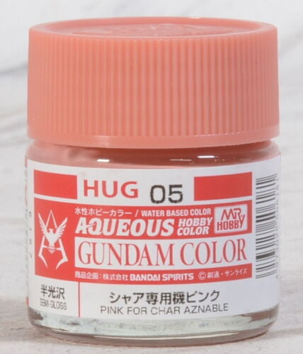 COLORE GUNDAM ACRILICO GUNZE HUG 05 strike rouge pink