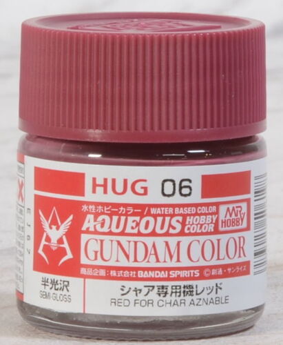 COLORE GUNDAM ACRILICO GUNZE HUG 06 red for char aznable