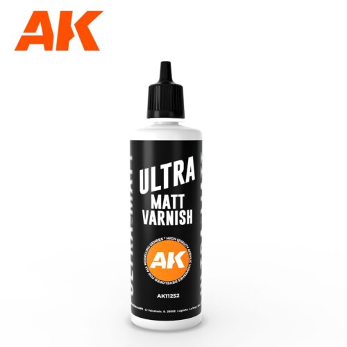 ULTRA MATT VARNISH 100ml AK INTERACTIVE AK11252