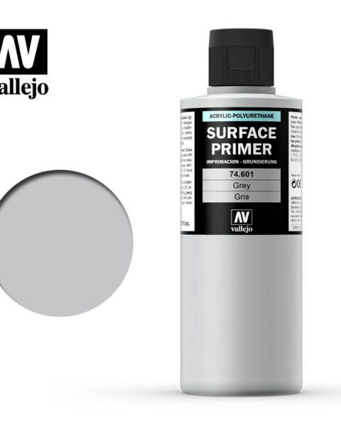 74601 Vallejo Primer: GREY ACR-POL (200ml)