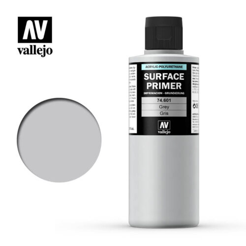 74601 Vallejo Primer: GREY ACR-POL (200ml)