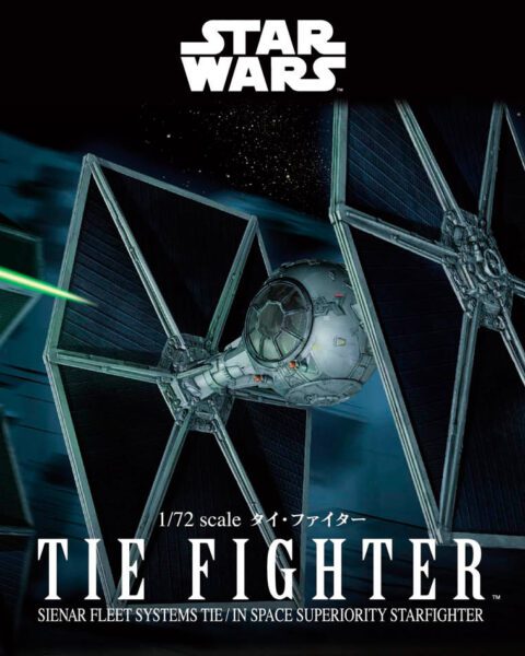 BANDAI TIE Fighter scala 1:72 01201