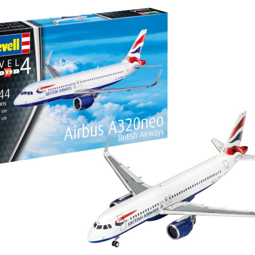 Airbus A320neo British Airways scala 1:144 REVELL 03840