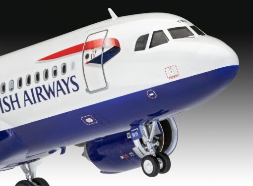 Airbus A320neo British Airways scala 1:144 REVELL 03840 - immagine 3