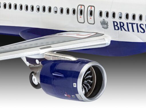 Airbus A320neo British Airways scala 1:144 REVELL 03840 - immagine 5