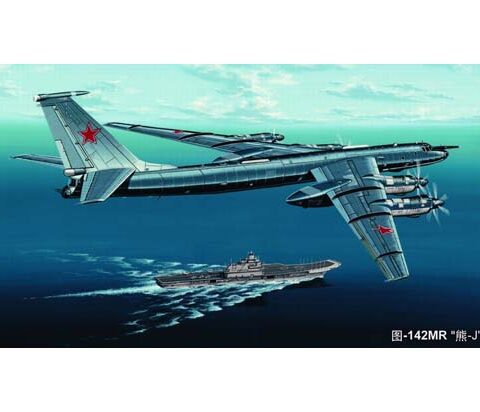 TU-142MR“Bear-J”  scala 1:144 TRUMPETER 03905