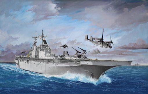 65178 - Set Modello Portaerei d'assalto USS WASP CLASS scala 1:700 REVELL - immagine 7