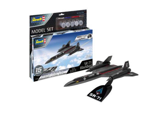 Model Set Lockheed SR-71 Blackbird easy-click-system scala 1:110 REVELL 63652