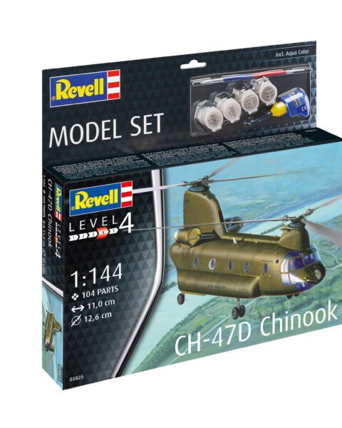 Model Set CH-47D Chinook scala 1:144 Revell 63825