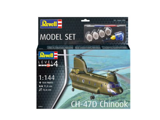 Model Set CH-47D Chinook scala 1:144 Revell 63825 - immagine 2