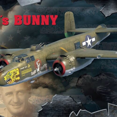 B-25J Mitchell GUNN´s BUNNY Limited edition scala 1:72 EDUARD 2139