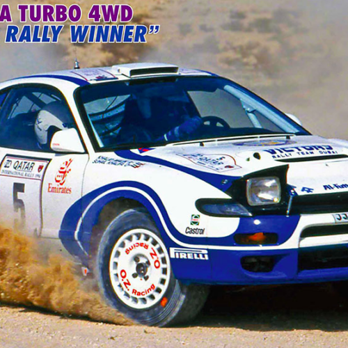 Toyota Celica Turbo 4WD “1994 Qatar Rally Winner” scala 1:24 Hasegawa 20578