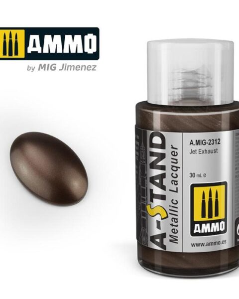 AMIG2312  A-STAND Jet Exhaust - 30ml colore a smalto per aerografo AMMO MIG