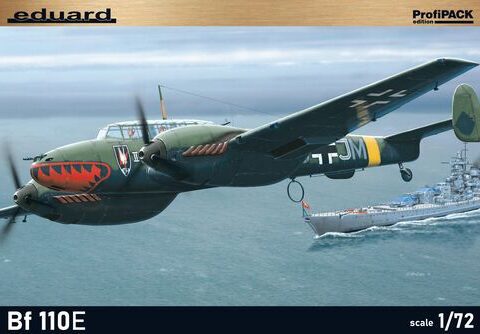 Bf 110 E scala 1:72 EDUARD 7083