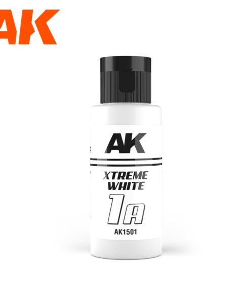 AK1501 DUAL EXO 1A – XTREME WHITE 60ml AK INTERACTIVE
