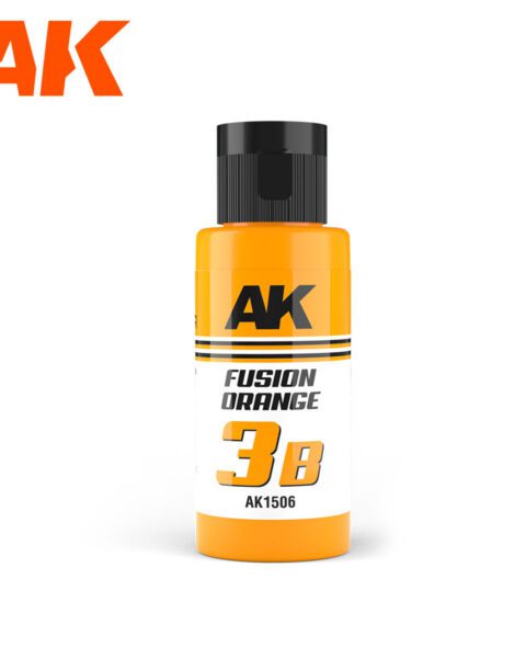 AK1506 DUAL EXO 3B – FUSION ORANGE 60ml AK INTERACTIVE
