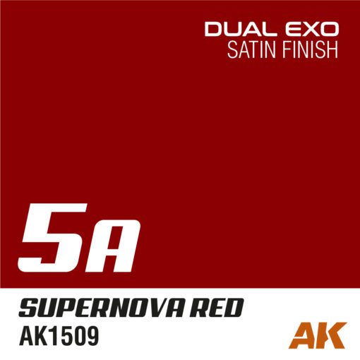 AK1509 DUAL EXO 5A – SUPERNOVA RED 60ml AK INTERACTIVE - immagine 2