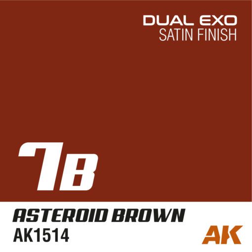 AK1514 DUAL EXO 7B – ASTEROID BROWN 60ml AK INTERACTIVE - immagine 2