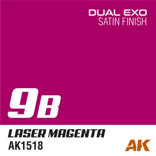 AK1518 DUAL EXO 9B – LASER MAGENTA 60ml AK INTERACTIVE - immagine 2