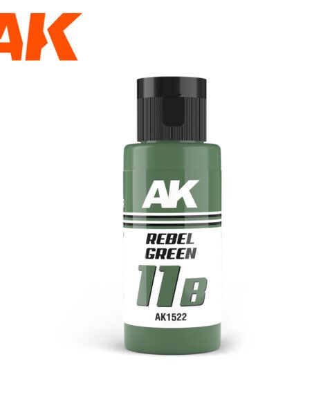 AK1522 DUAL EXO 11B – REBEL GREEN 60ml AK INTERACTIVE