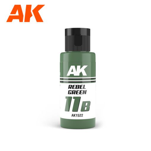 AK1522 DUAL EXO 11B – REBEL GREEN 60ml AK INTERACTIVE