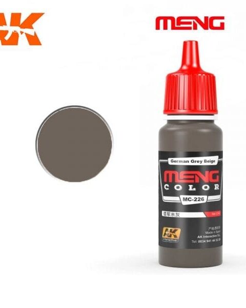 MC226 GERMAN GREY BEIGE 17ml MENG COLOR AK INTERACTIVE