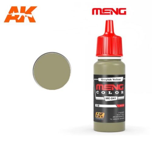 MC241 GREYISH YELLOW 17ml MENG COLOR AK INTERACTIVE
