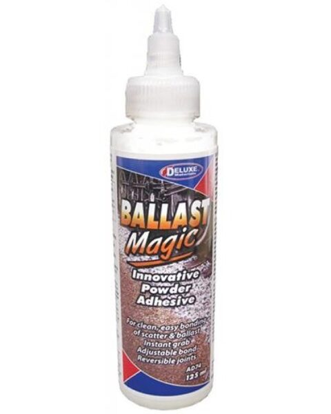AD74 - Collanti per massicciate modellismo ferroviario 125ml - DELUXE
