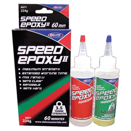 AD71 – Colla epossidica 60 minuti 224gr. Deluxe
