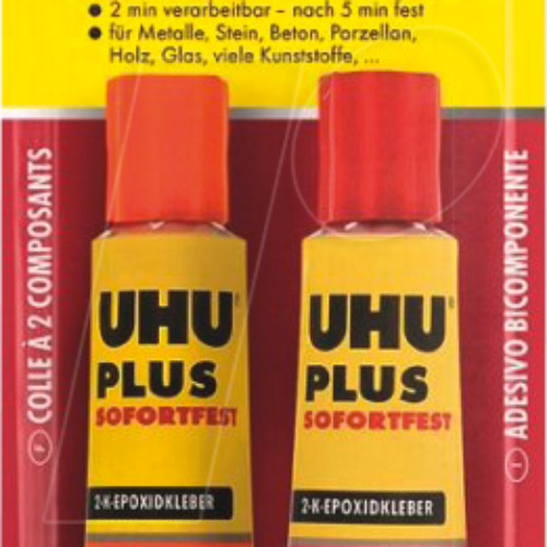 Colla epossidica UHU plus sofortfest 2-K-Epoxidharzkleber /35g