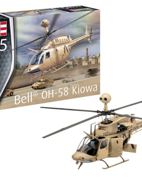 Bell OH-58 Kiowa scala 1:35 REVELL 03871