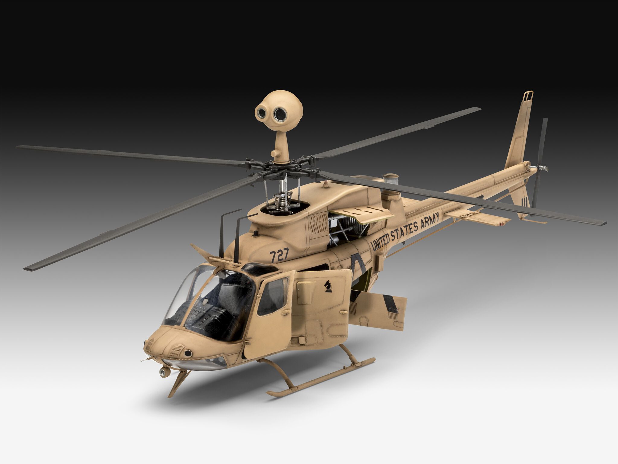 Bell OH-58 Kiowa scala 1:35 REVELL 03871 - immagine 2