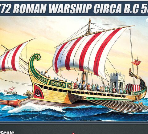 ROMAN WARSHIP CIRCA B.C 50 scala 1:72  ACADEMY 14207