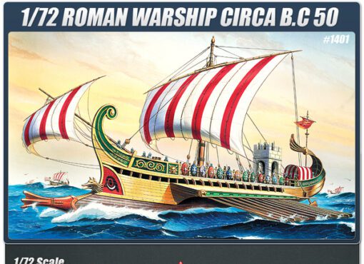 ROMAN WARSHIP CIRCA B.C 50 scala 1:72  ACADEMY 14207
