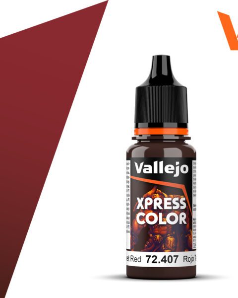 72407 Vallejo XPRESS Color VELVET RED 18ml