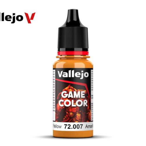 72007 Vallejo new Game Color GOLD YELLOW 18ml