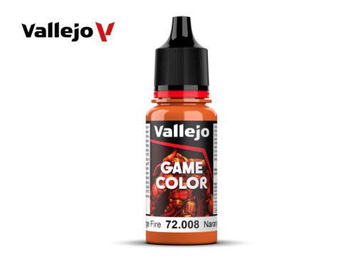 72008 Vallejo new Game Color ORANGE FIRE 18ml