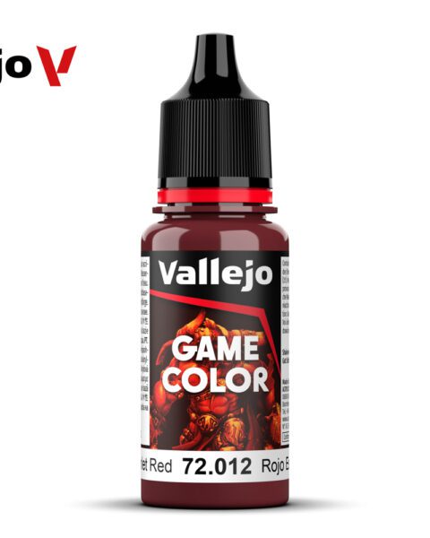 72012 Vallejo new Game Color SCARLETT RED 18ml